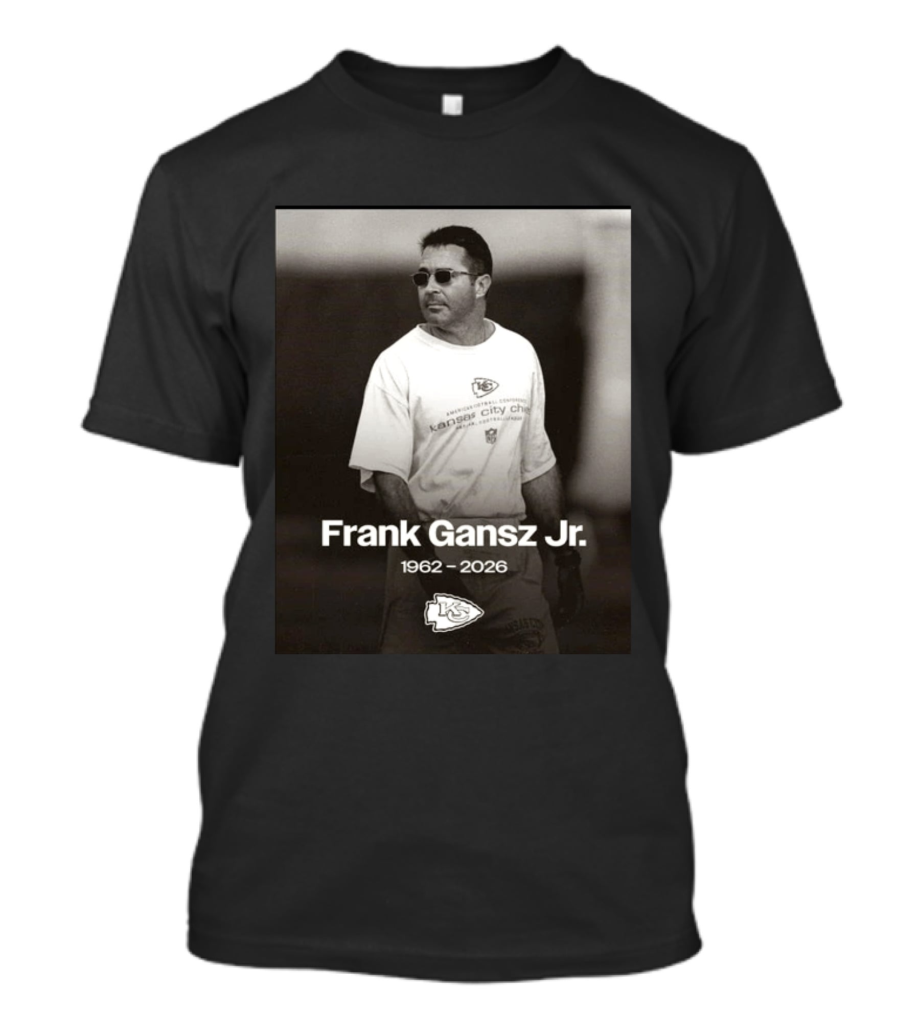 Frank Gansz Jr. 1962 2026 Kansas City Chiefs T-Shirt