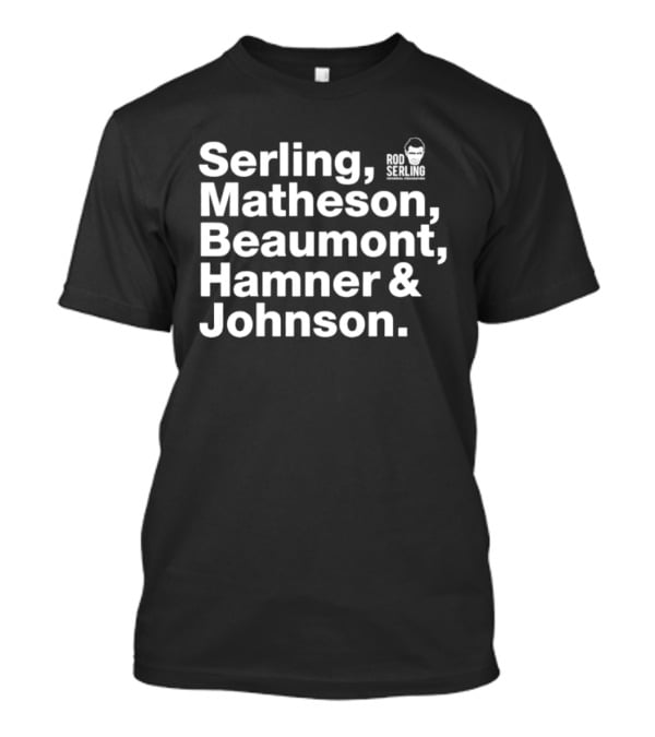 Serling Matheson Beaumont Hamner And Johnson MST3K T-Shirt