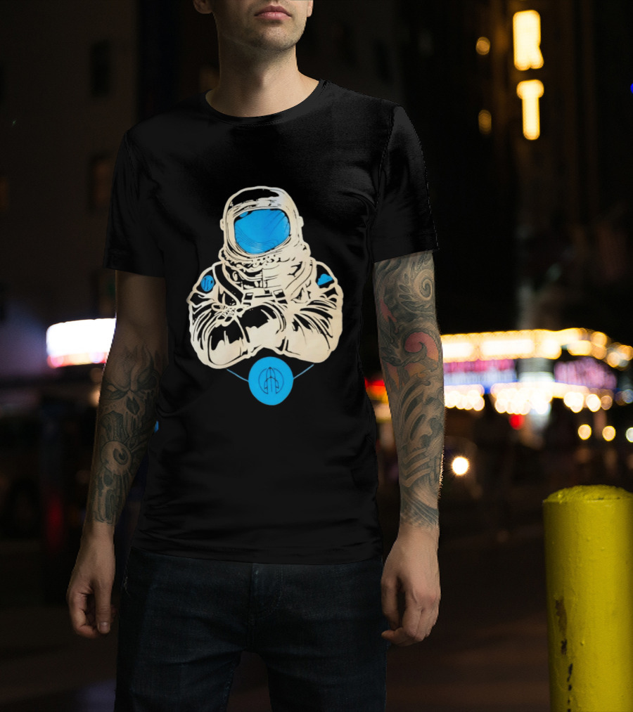 WordPress Astronaut Space Explorer Developer Iconic Space Suit Drawing T-Shirt