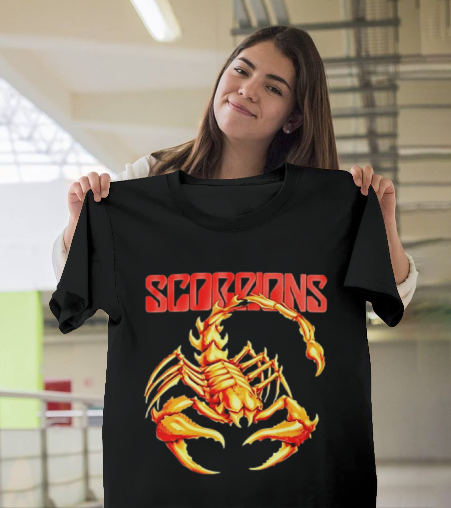 Scorpions Band Heavy Metal Hard Rock Iconic Scorpion Visual T-Shirt