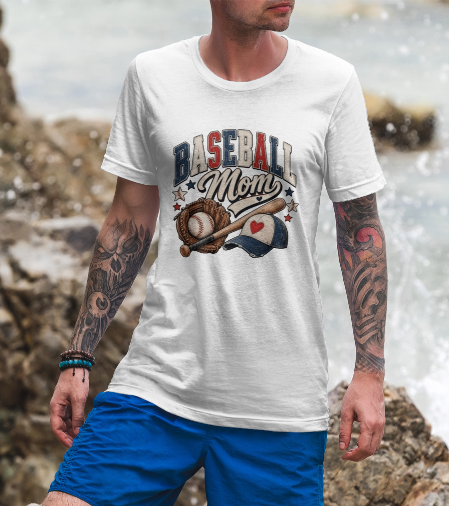 Baseball Mom Season Sports T-Shirt