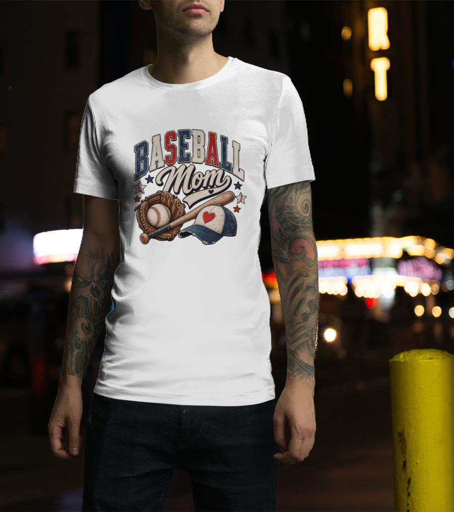 Baseball Mom Season Sports T-Shirt