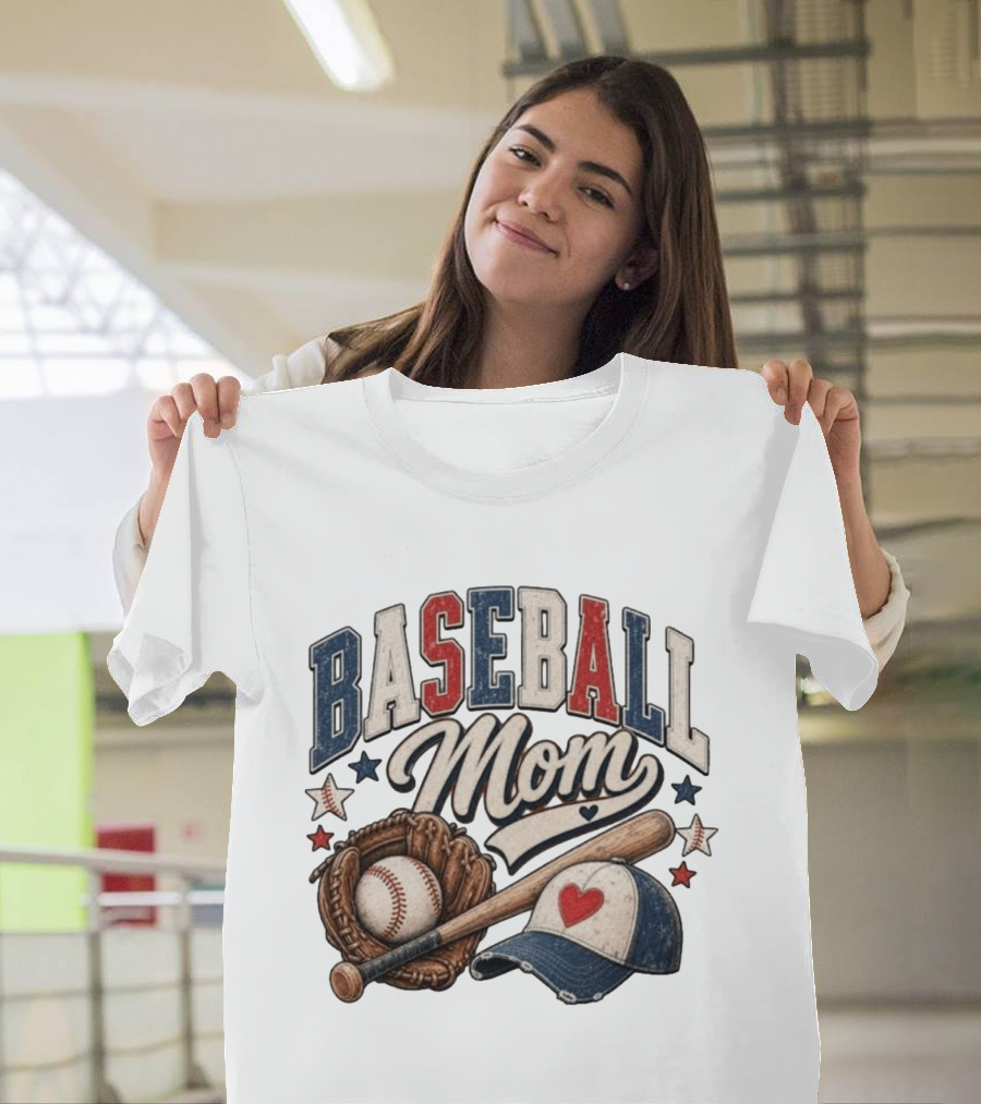 Baseball Mom Season Sports T-Shirt