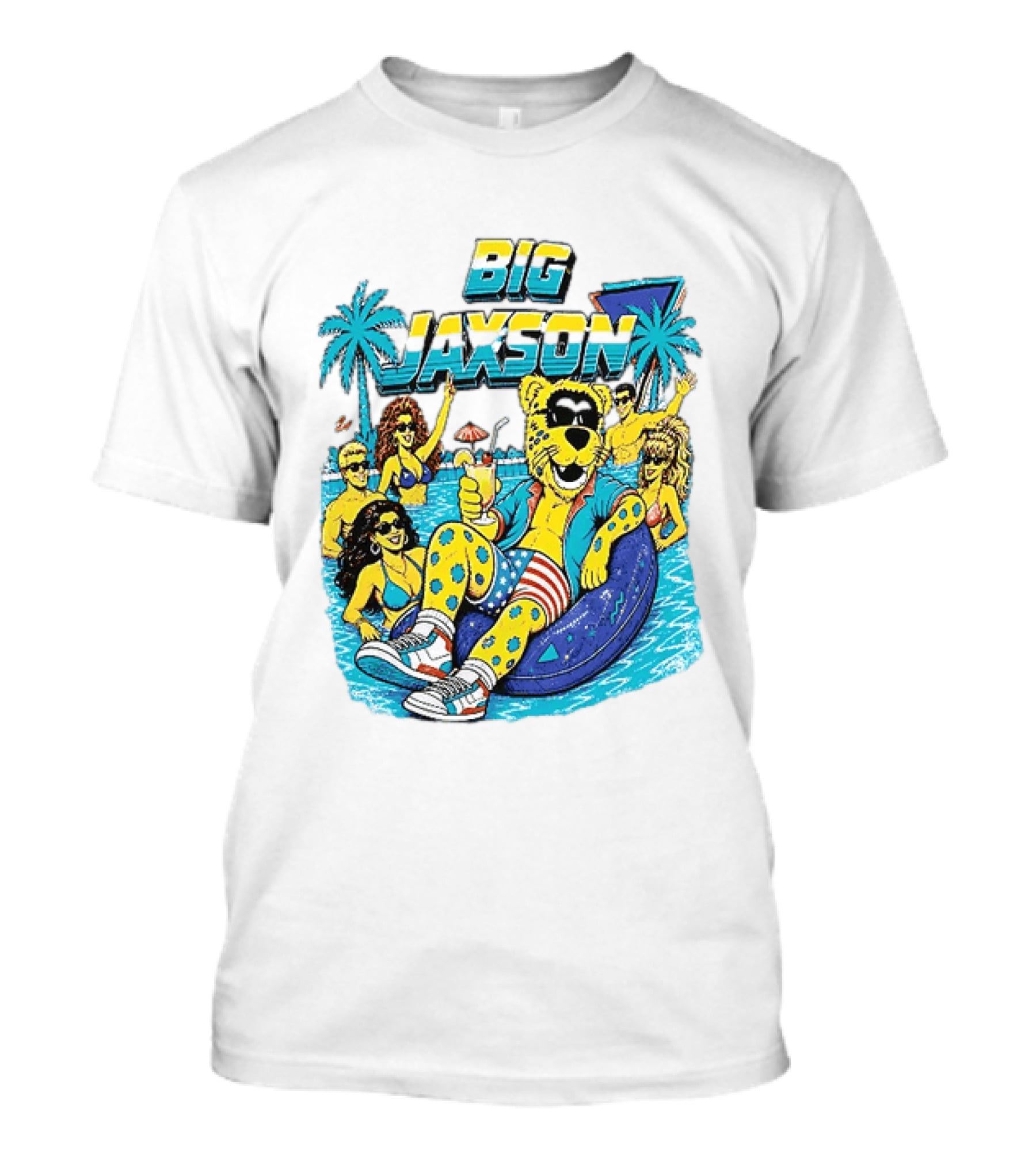 Big Jaxson Jacksonville Jaguars Go Deep With Big Jaxson T-Shirt