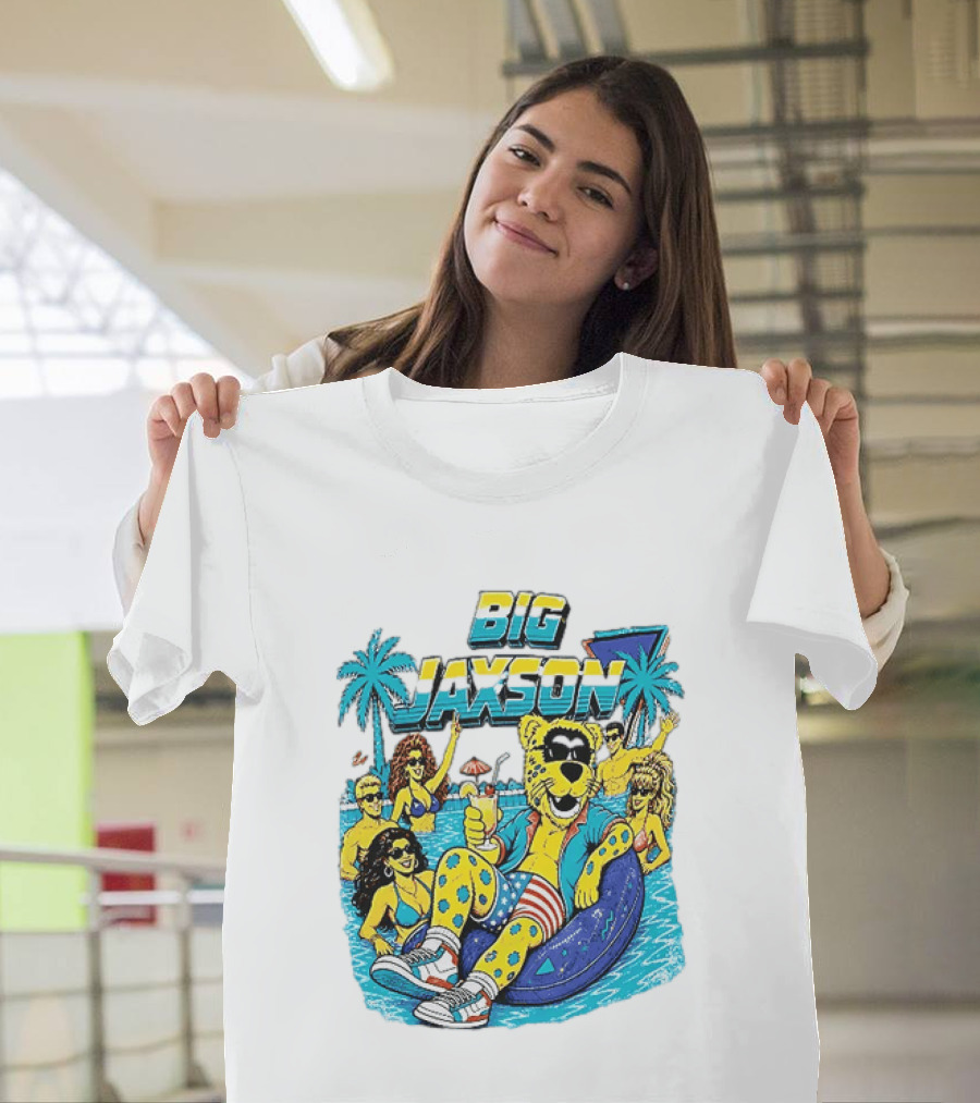 Big Jaxson Jacksonville Jaguars Go Deep With Big Jaxson T-Shirt