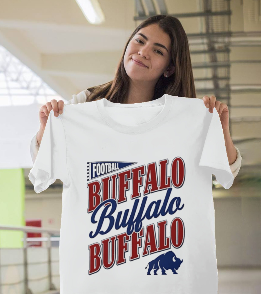 Buffalo Buffalo Buffalo Football T-Shirt