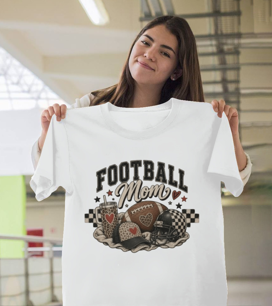 Football Mom Season Sports T-Shirt