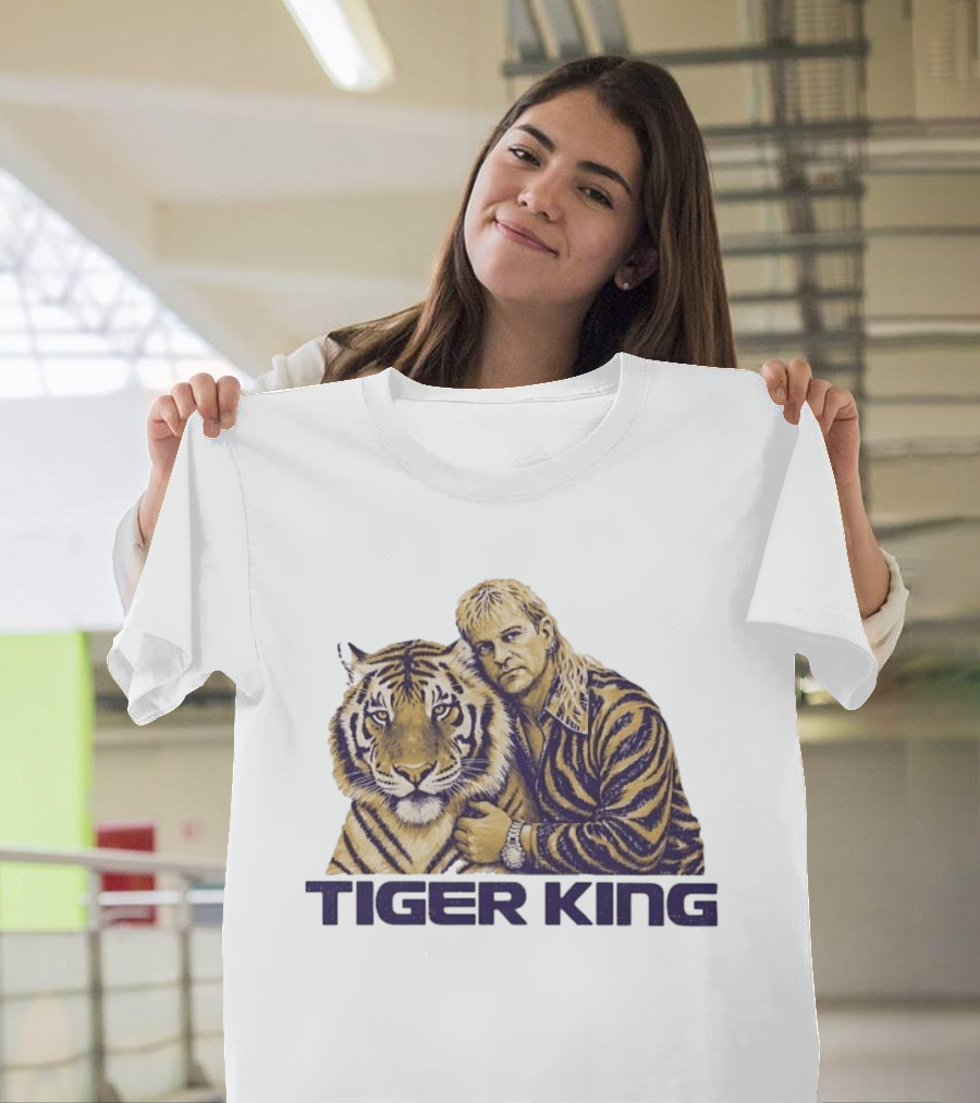 Joe Exotic Tiger King Netflix Big Cat Carole Baskin T-Shirt