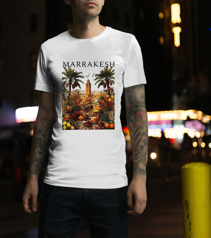 Marrakesh Oasis Of Light Noise Spices And Good Vibes T-Shirt