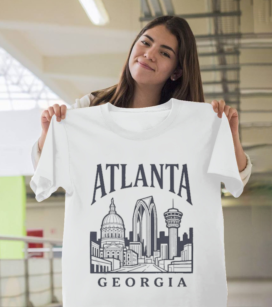 Atlanta Georgia Cityscape Souvenir T-Shirt