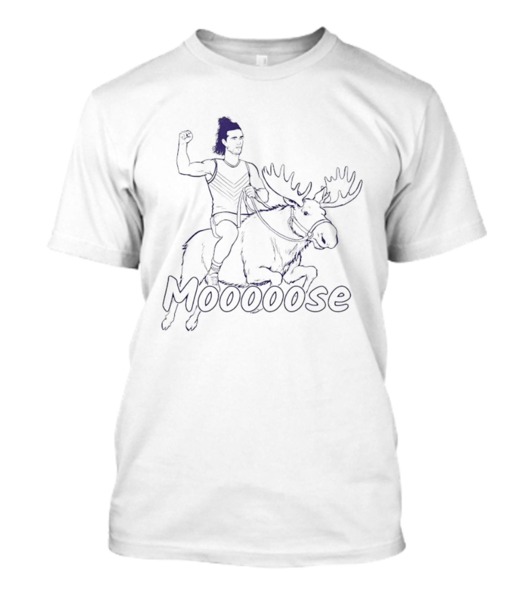 Charlie Curnow Moose Carlton Blues Mooooose T-Shirt