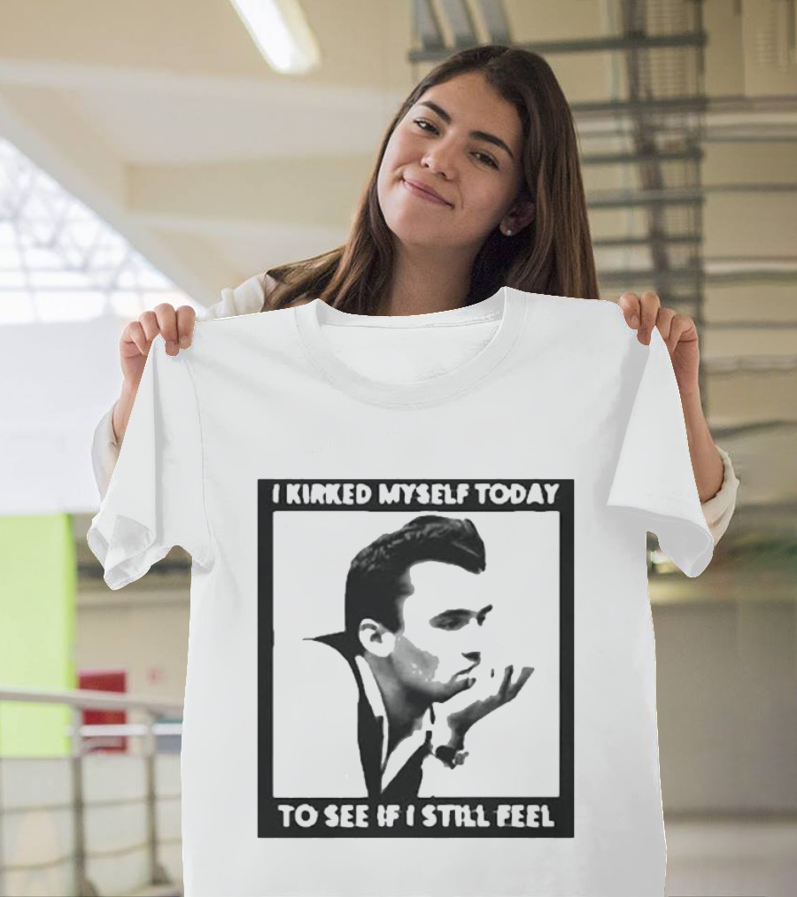 I Kirked Myself Today To See If I Still Feel Silhouette With Hand Gesture T-Shirt