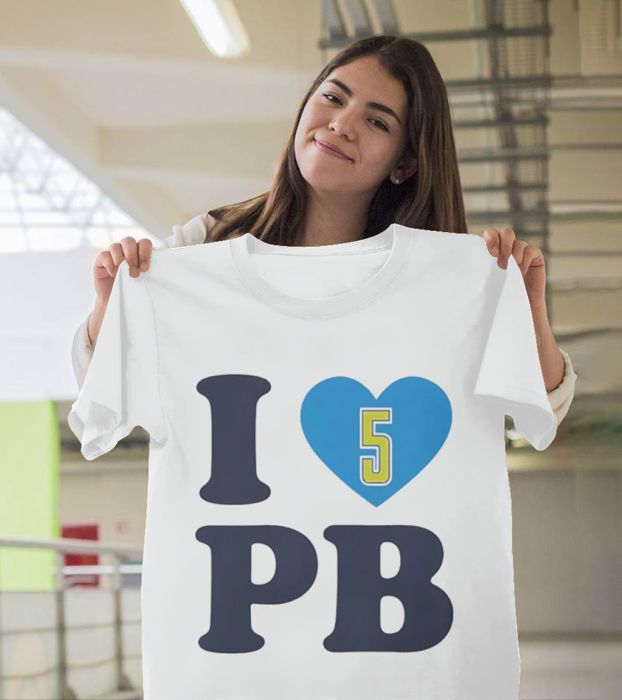 I Love Heart 5 PB Sports T-Shirt