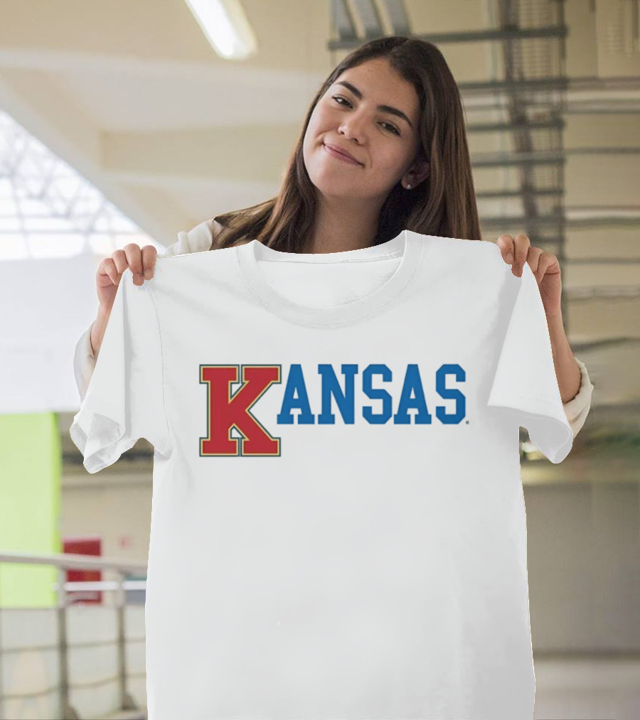 Kansas Jayhawks NCAA College Basketball KANSAS T-Shirt