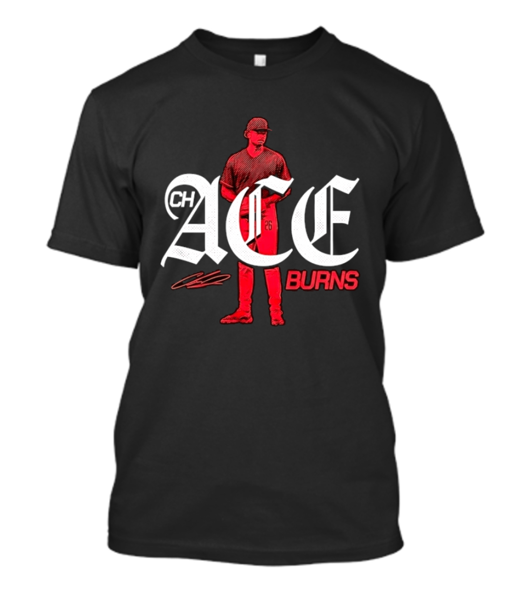 CH Ace 26 Corbin Burnes MLB Baseball T-Shirt