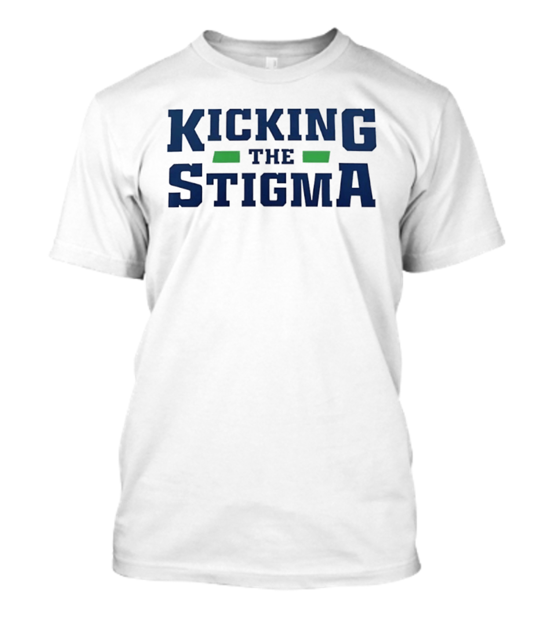 Kicking The Stigma Mental Health Awareness T-Shirt