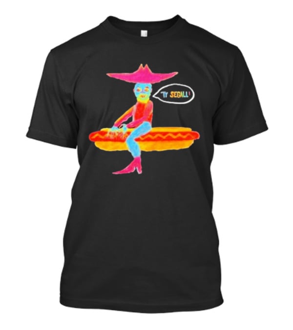 Ty Segall Hotdog Cowboy Surreal Western T-Shirt