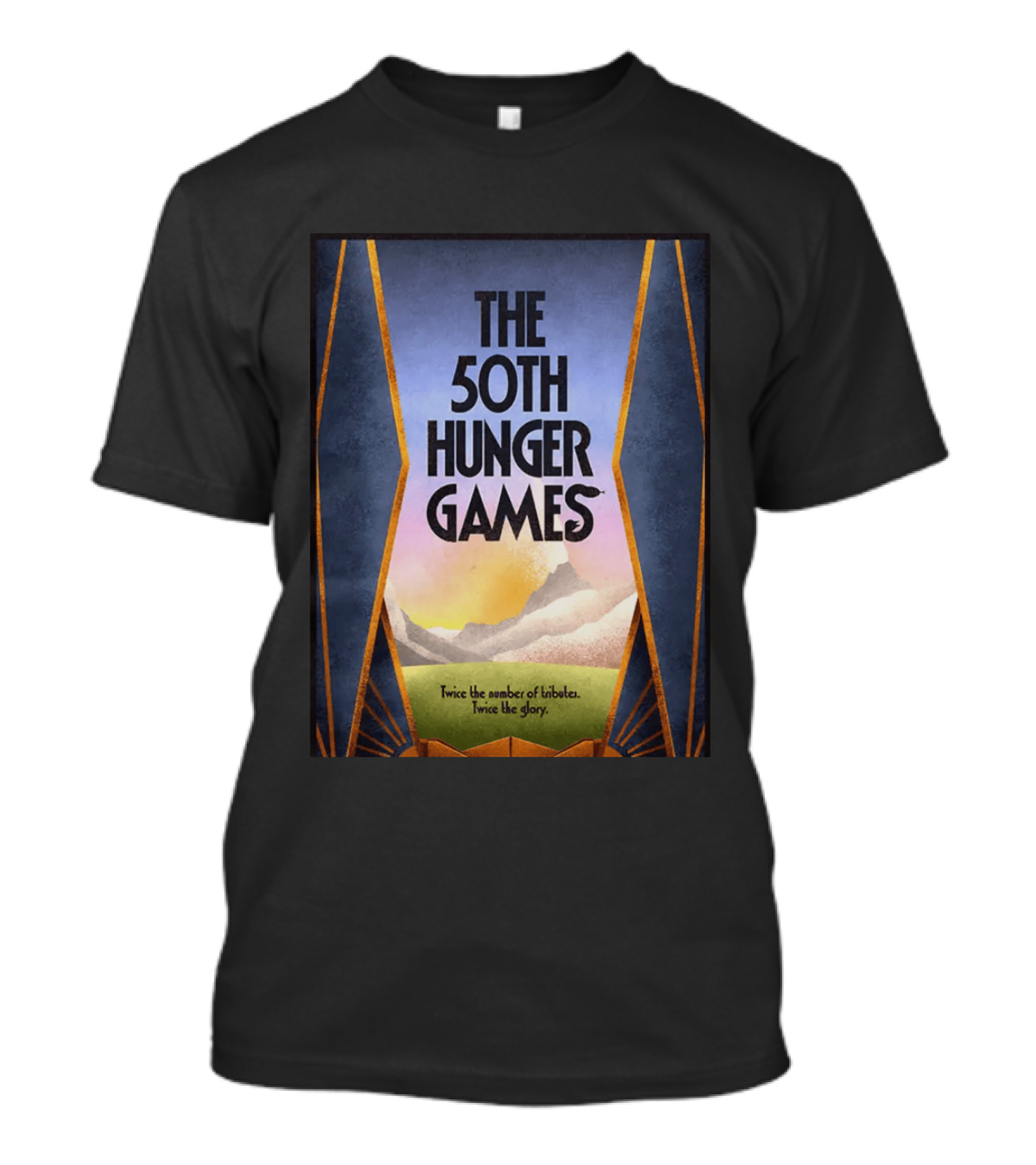 The 50th Hunger Games Twice The Number Of Tributes Twice The Glory T-Shirt