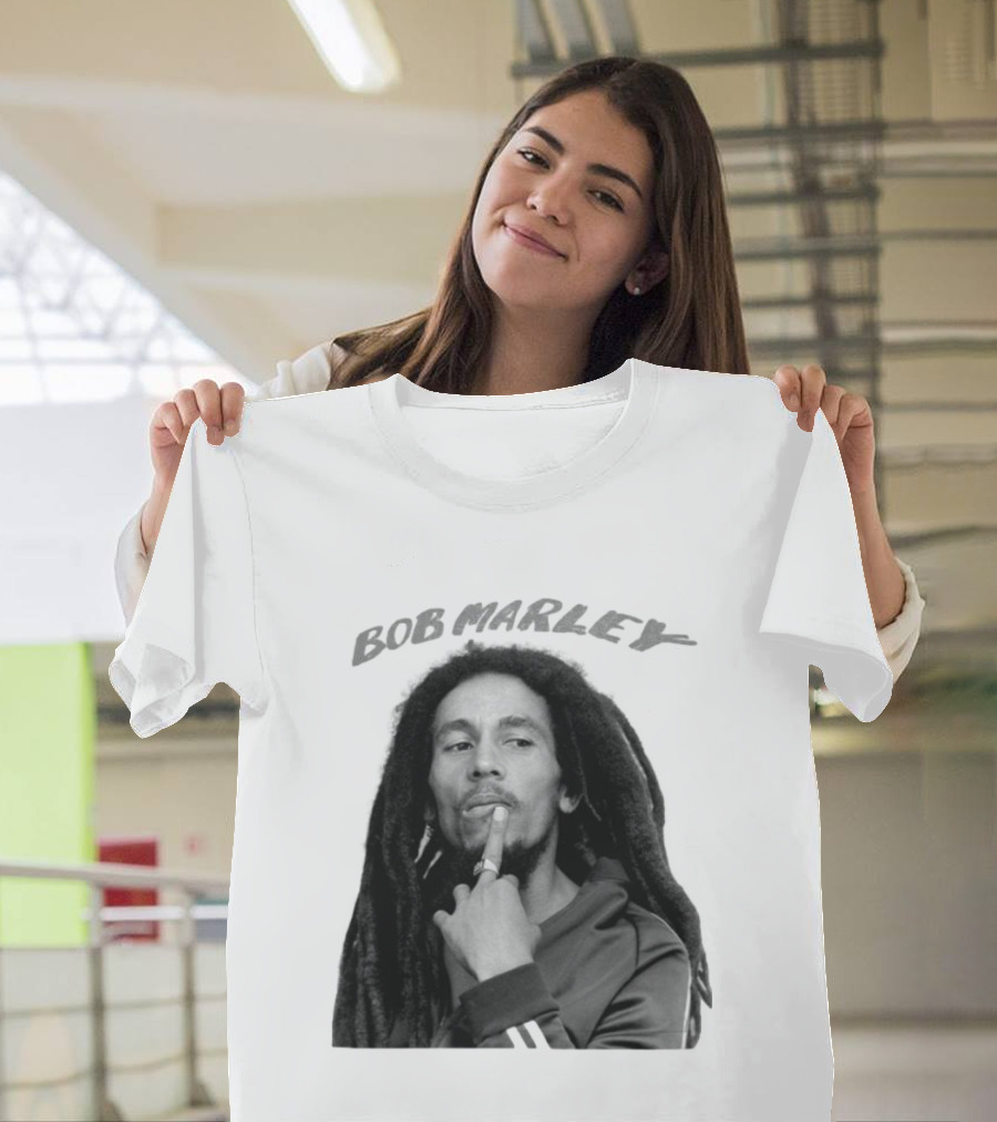 Bob Marley Iconic Pose Jumbo T-Shirt