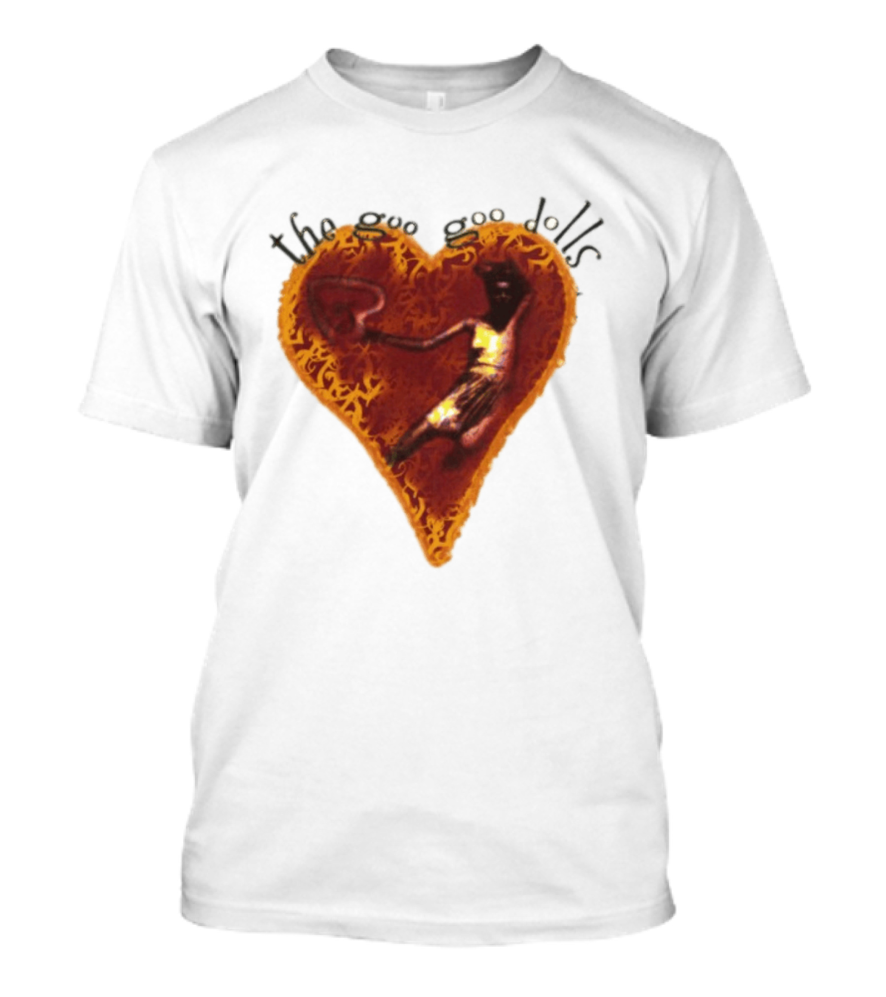 The Goo Goo Dolls Dizzy Up The Girl Heart Basketball Player T-Shirt