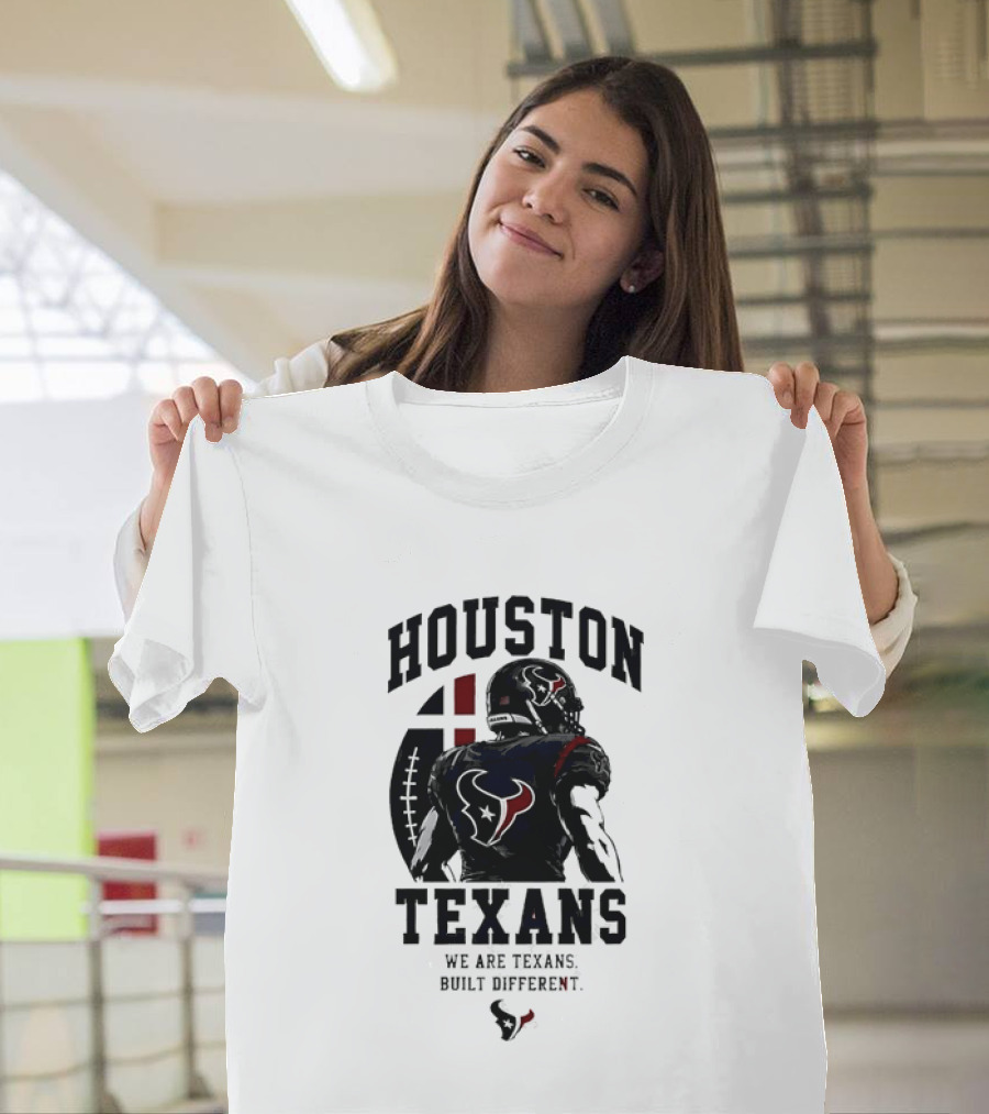 Houston Texans We Are Built Different Football Pride T-Shirt