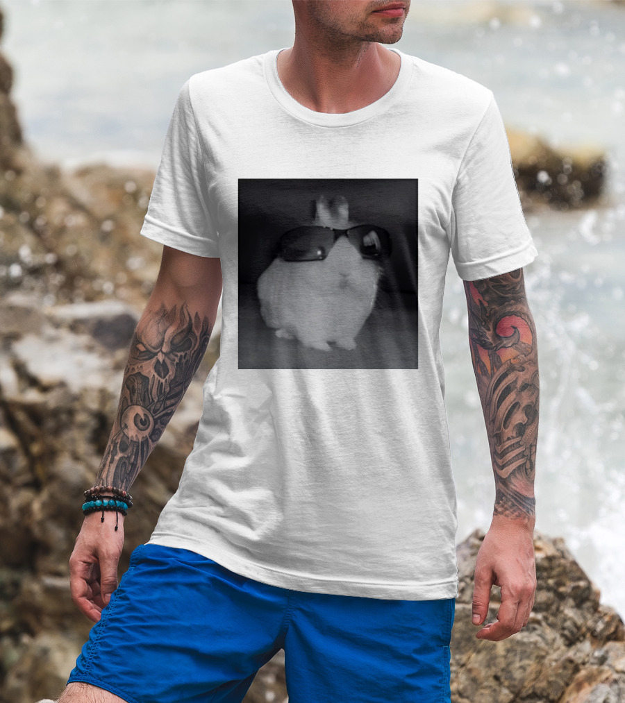 It's Such A Fucked Situation Bunny In Sunglasses Cute Funny Rabbit Wearing Shades T-Shirt