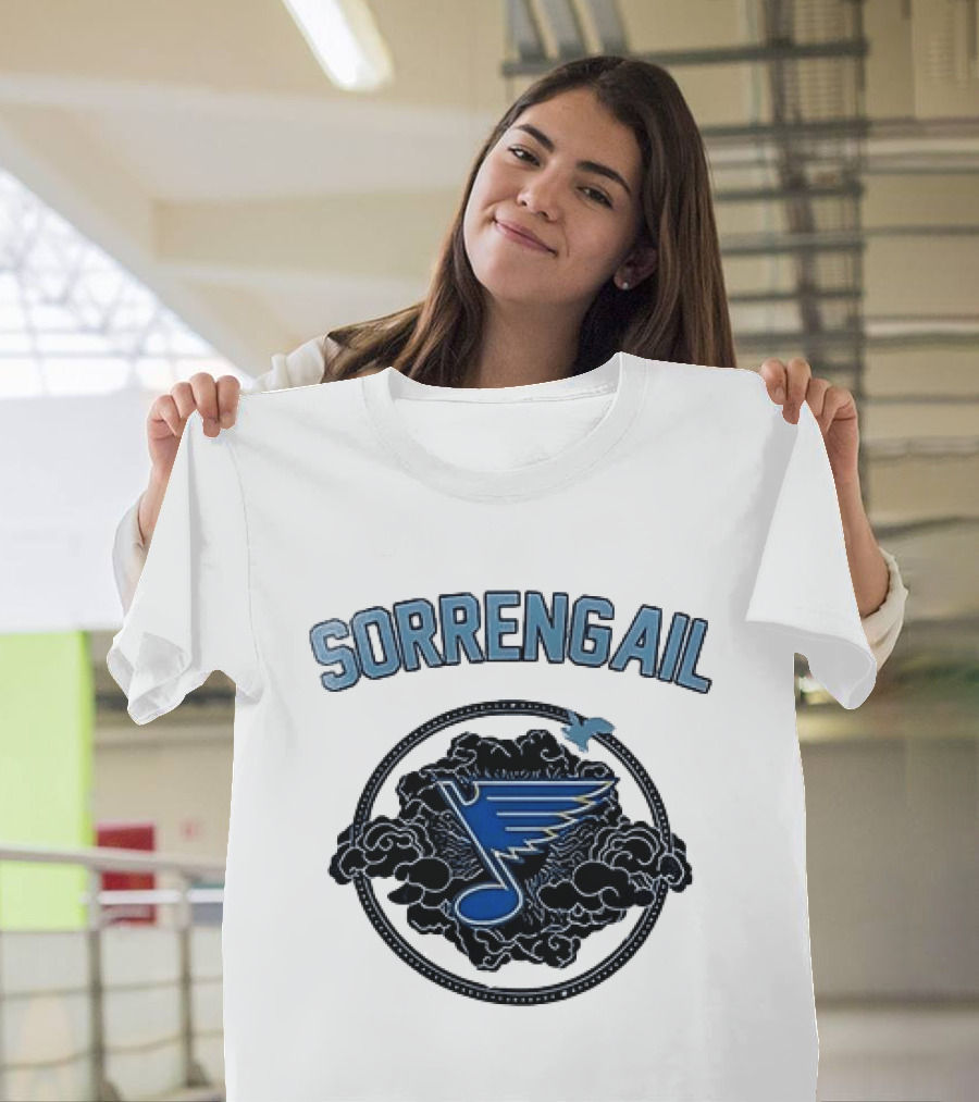 St Louis Blues Sorrengail Fourth Wings Collaboration T-Shirt