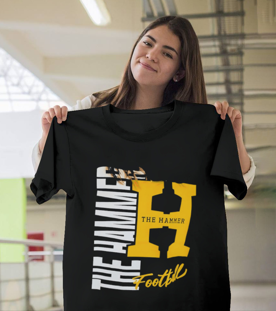 The Hammer H Athletic Football Team T-Shirt
