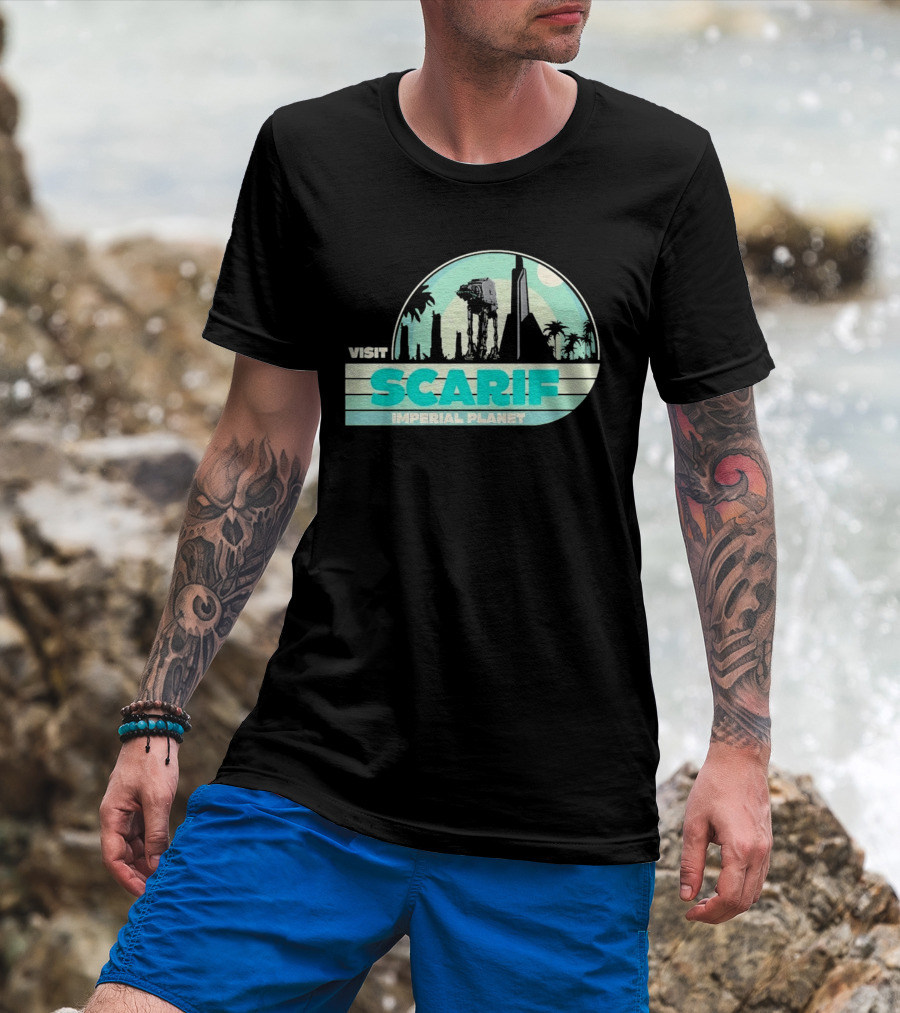 Visit Scarif Imperial Planet Star Wars Rogue One T-Shirt