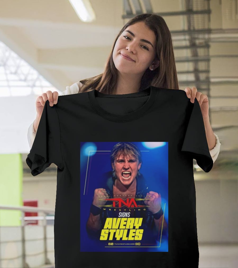 TNA Wrestling Signs Avery Styles Phenomenal Son T-Shirt