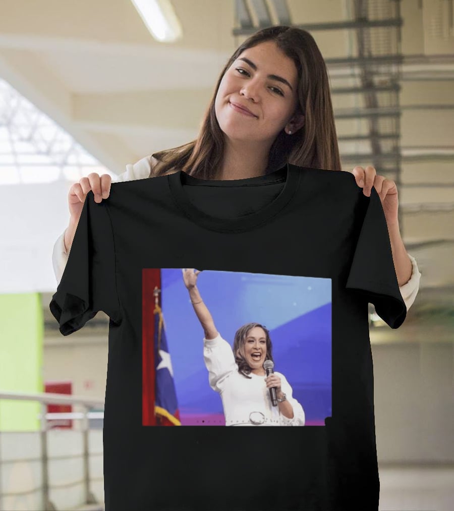 Monica De La Cruz Texas USA 2026 Campaign Event Image T-Shirt