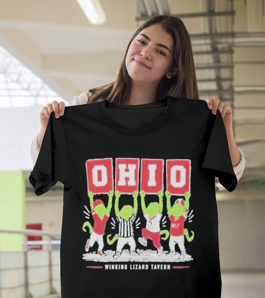 Ohio Winking Lizard Tavern Football Celebration T-Shirt