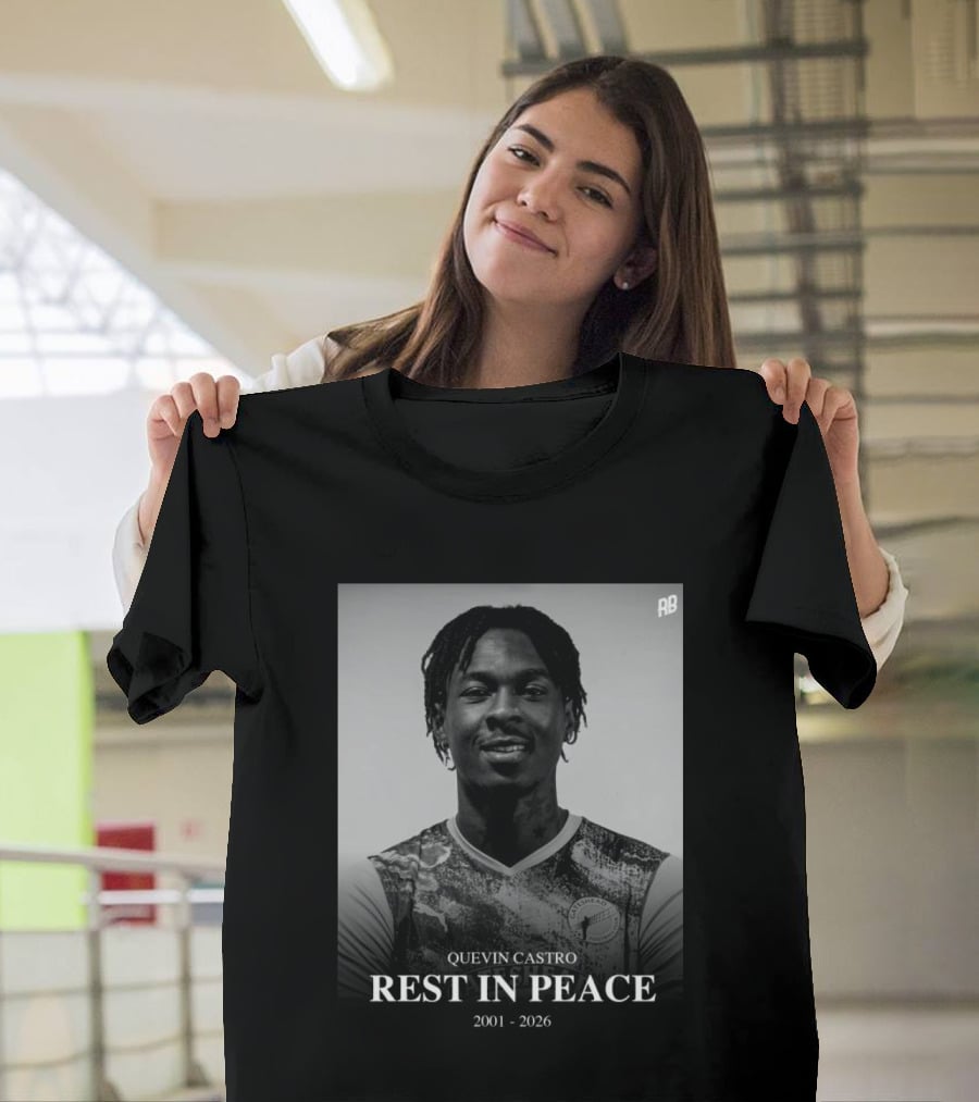 Quevin Castro Rest In Peace 2001 2026 Gateshead FC T-Shirt
