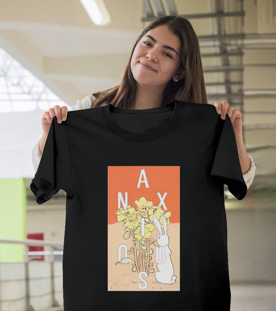 Anxious Tour 2026 Bouquet And Rabbit Summer Fall T-Shirt