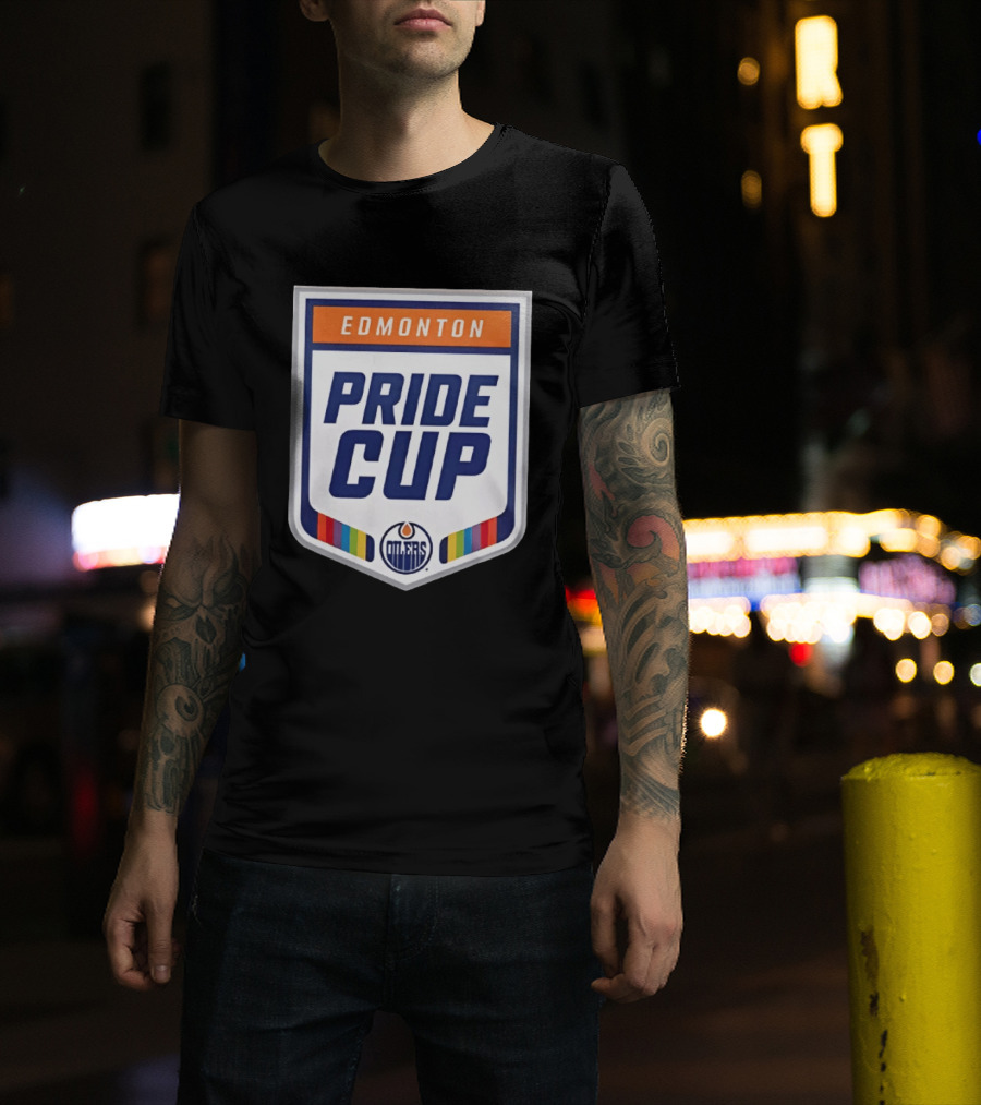 Edmonton Oilers Pride Cup 2026 Official Event T-Shirt