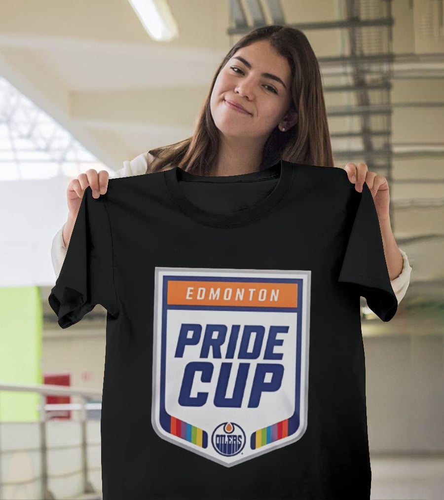 Edmonton Oilers Pride Cup 2026 Official Event T-Shirt