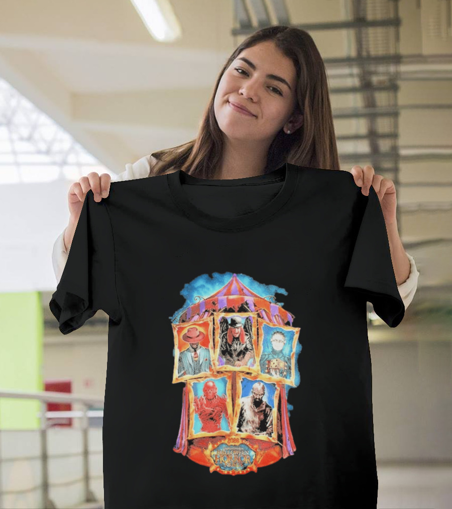 Halloween Horror Nights 2026 Key 2028 Horror Extravaganza T-Shirt