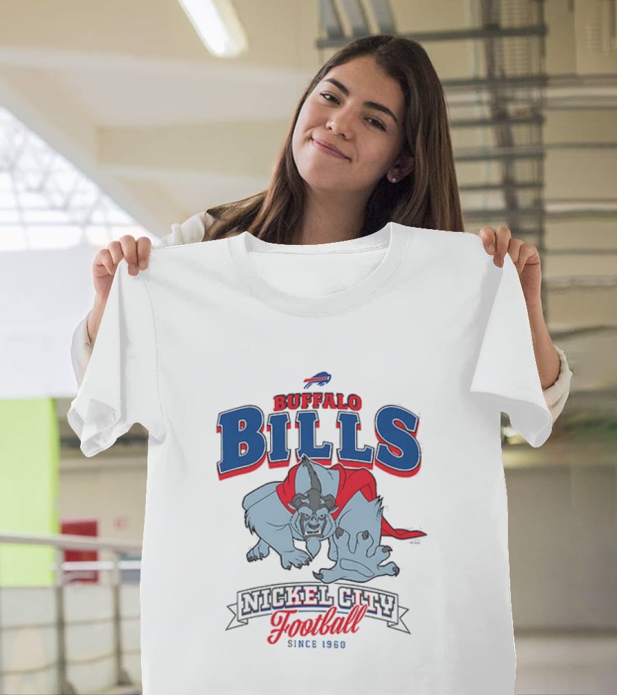 Buffalo Bills Nickel City Football Since 1960 Beast T-Shirt