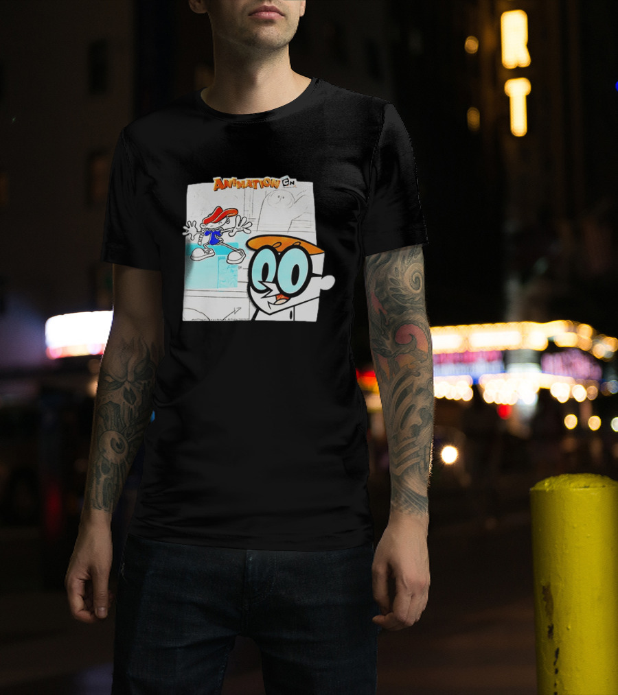 Numbuh 3 Code Name Next Door Dexter Dexter Laboratory Cartoon Network Animation T-Shirt