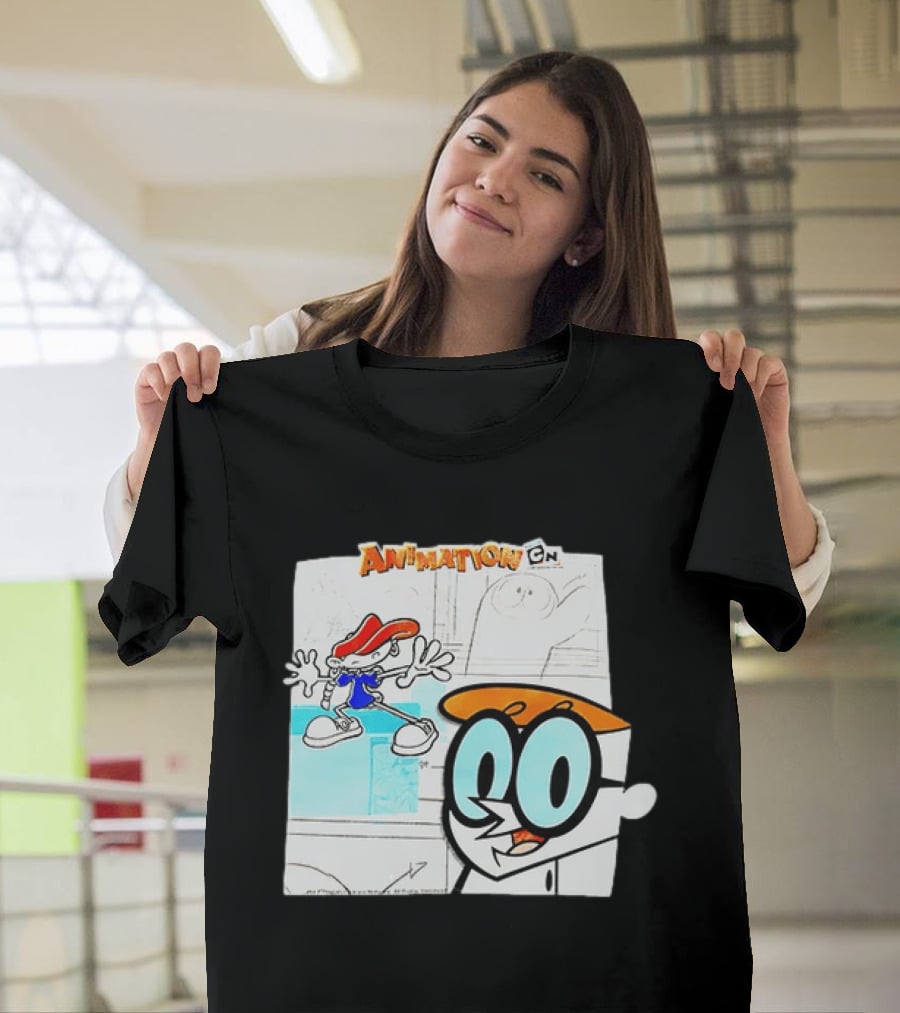 Numbuh 3 Code Name Next Door Dexter Dexter Laboratory Cartoon Network Animation T-Shirt