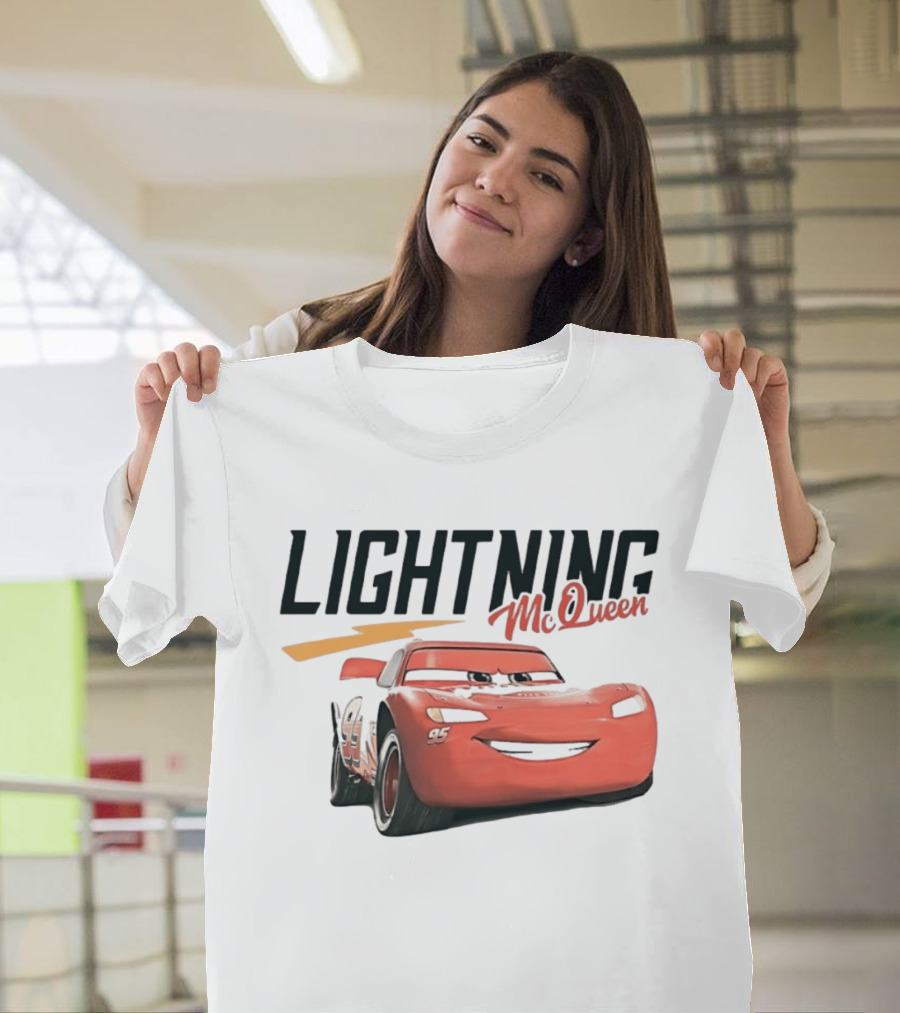 Lightning McQueen 95 Custom Built Piston Cup Racer T-Shirt