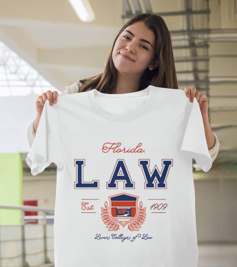 Florida Levin College Of Law Est 1909 Gators T-Shirt
