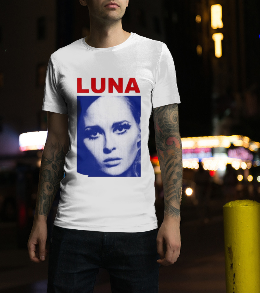 Luna Faye Retro Portrait Image T-Shirt