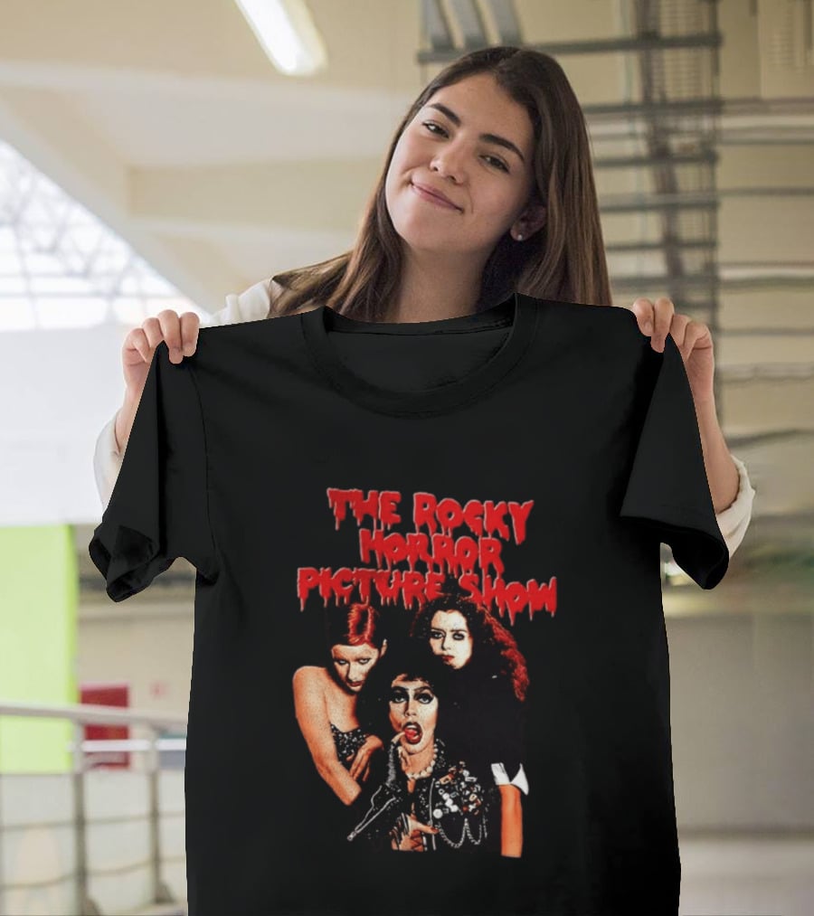 The Rocky Horror Picture Show Dr Frank N Furter Columbia Magenta T-Shirt
