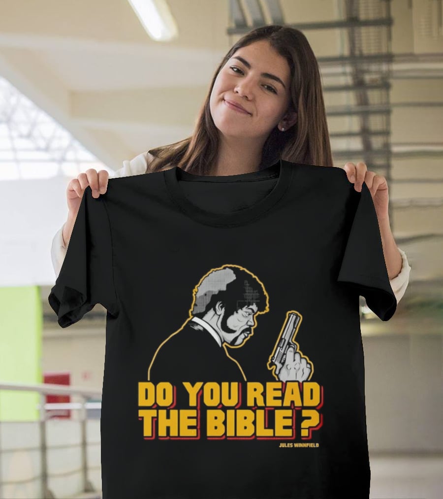 Jules Winnfield Do You Read The Bible Pulp Fiction T-Shirt