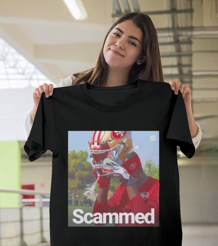Scammed Daejon Love Fake 49ers Football T-Shirt
