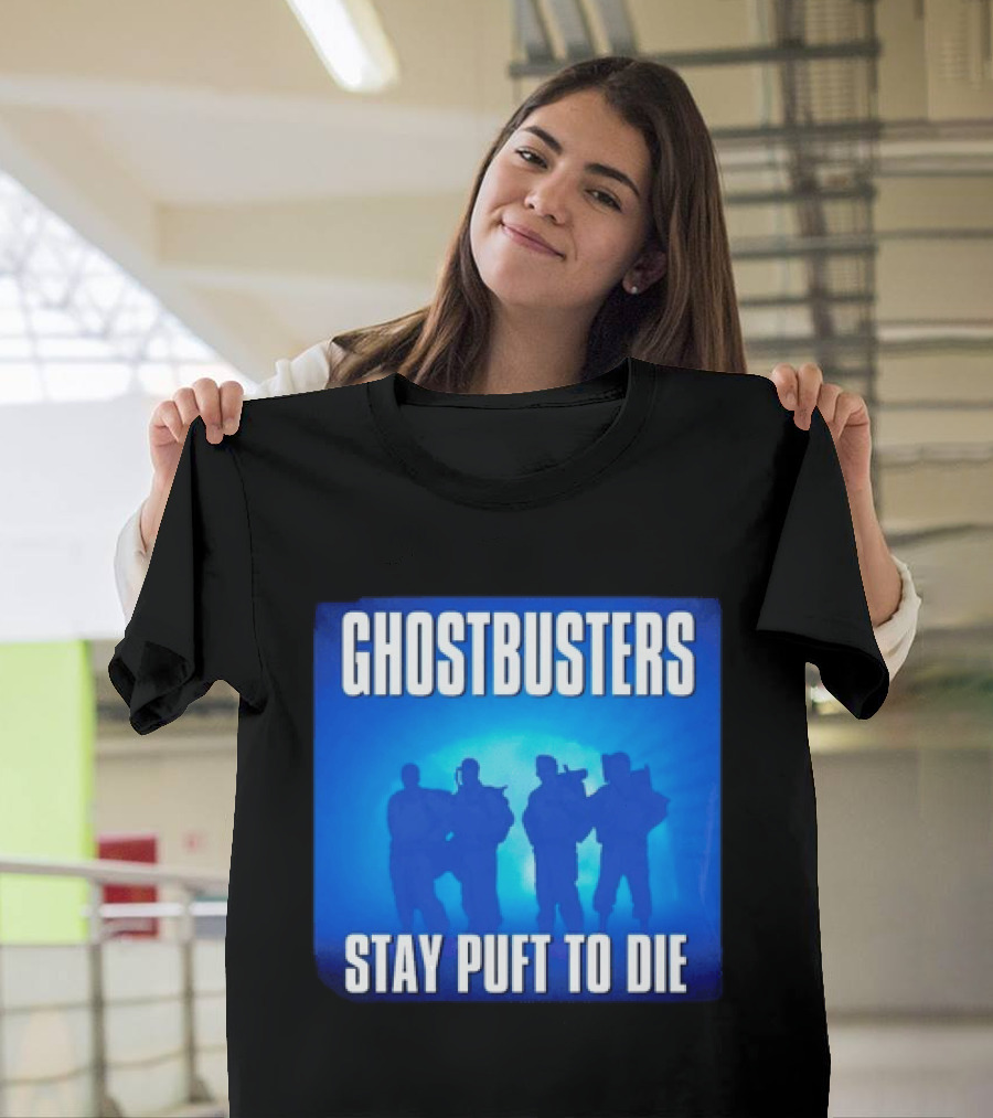 Ghostbusters Stay Puft To Die Marshmallow Man Classic Movie T-Shirt