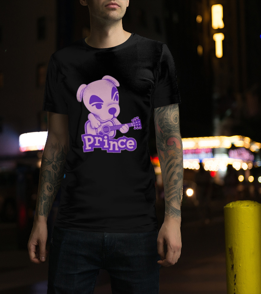 KK Slider Prince Life Is Just A Party And Parties Aren't Meant To Last Purple Guitar T-Shirt