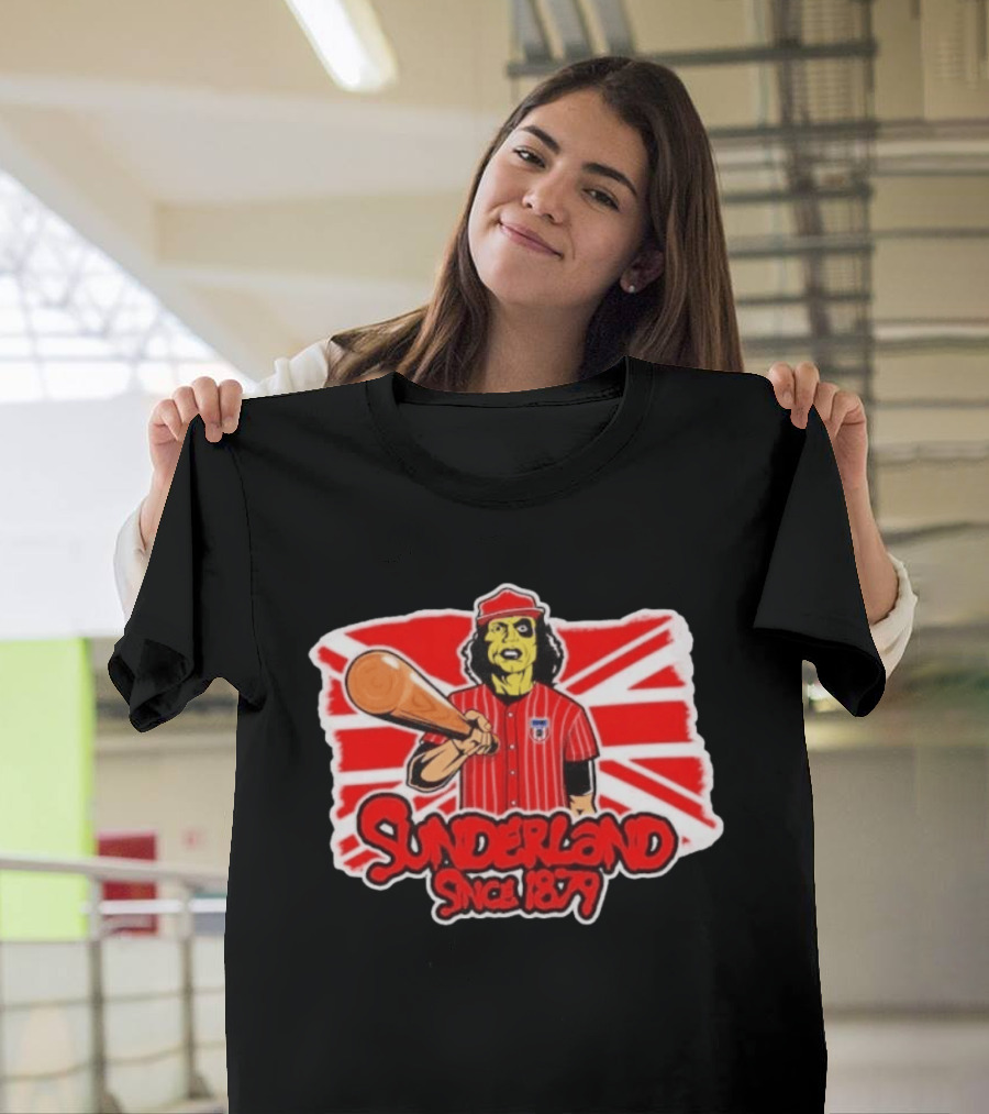 Sunderland Since 1879 Warrior Football Soccer Union Jack T-Shirt