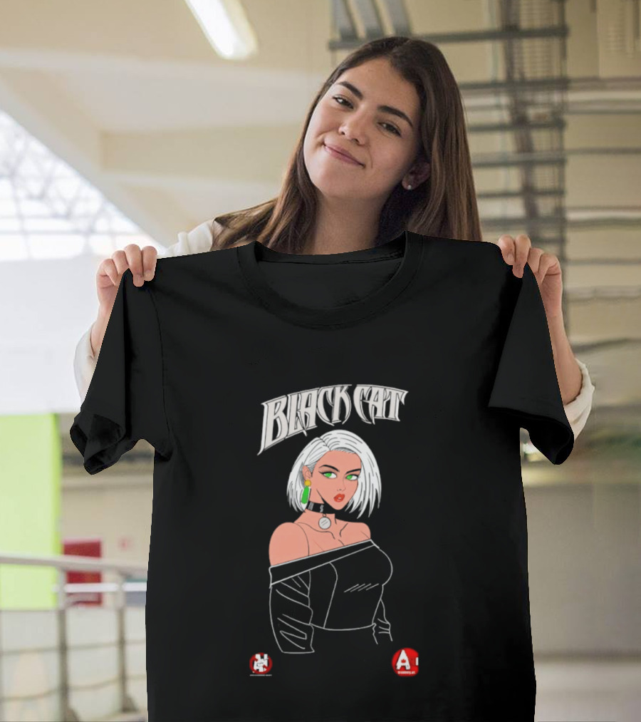 Black Cat Marvel Felicia Hardy Character Comic T-Shirt